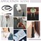 3.3"~3.5" Long Faux Leather Tassel, 30pcs Keychain Tassels 30 Colors Faux Suede Tassel Pendants Keychain Tassels with Loop for Keychain Cellphone Straps DIY Earring Jewelry Making